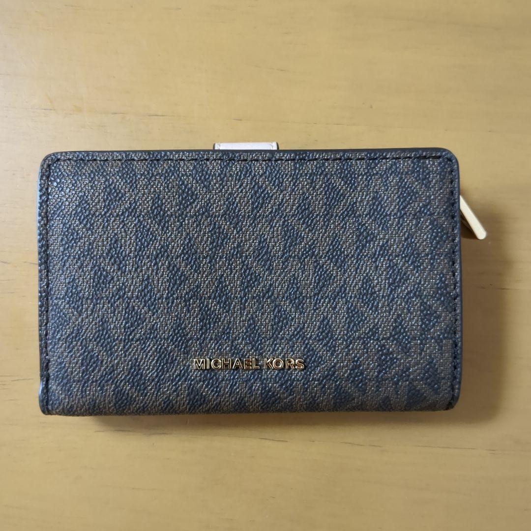 MICHAEL KORS 二つ折り財布 ネイビー マイケルコース 二つ折り財布 レディース ネイビー MICHAEL KORS