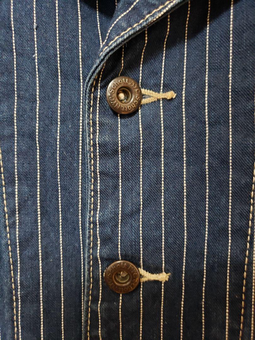 Schott ショット オールドヒッコリー デニムカバーオール デニムジャケット