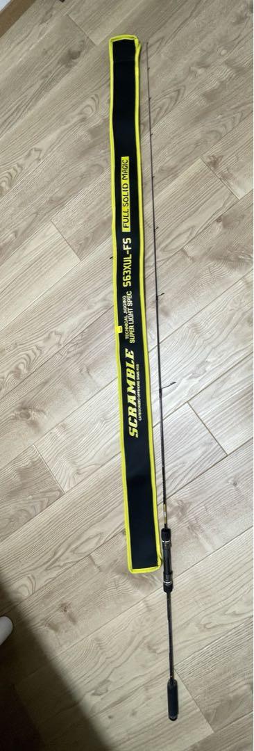 極美品】ゼスタ スーパーライトスペック S63XUL-FS スクランブル