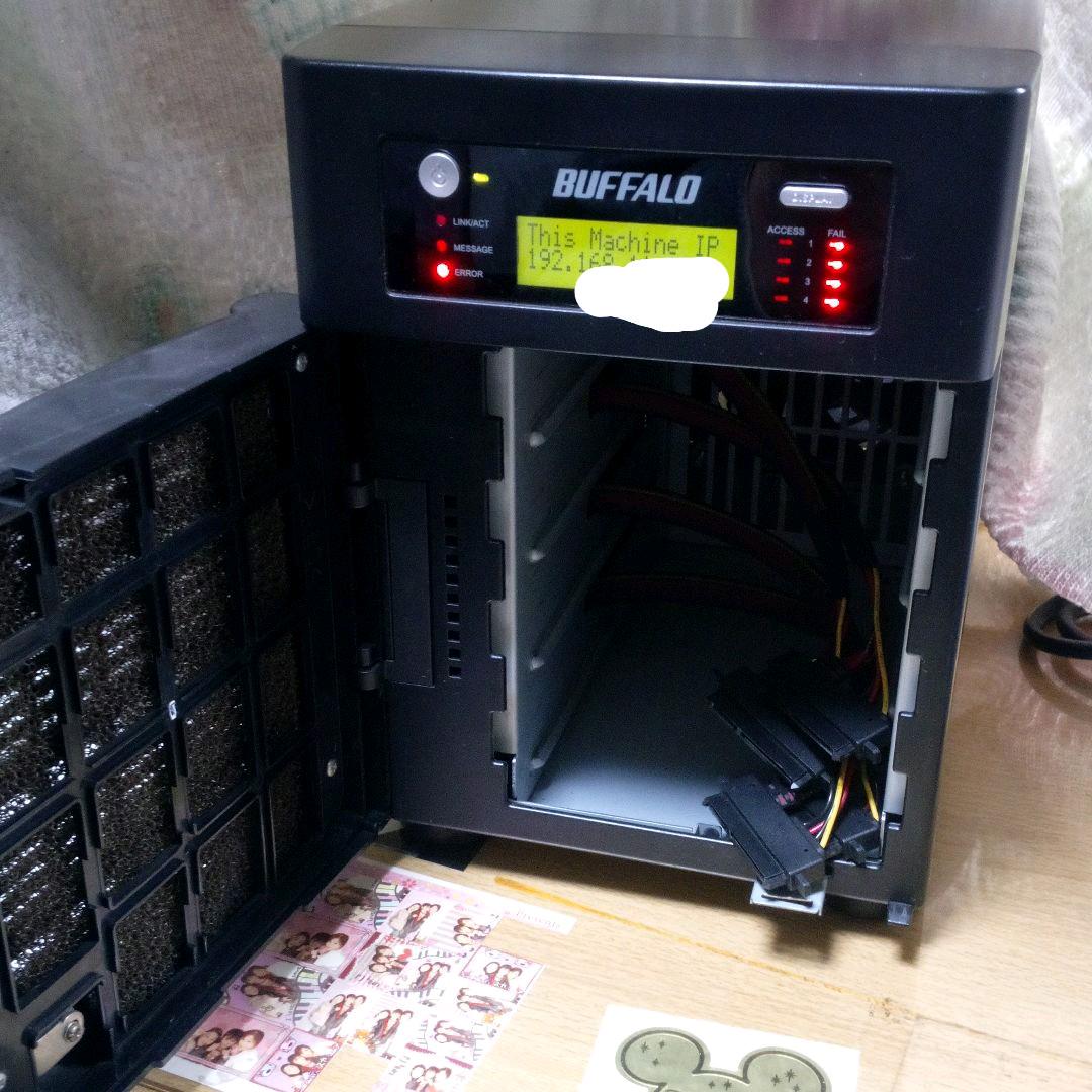 TeraStation PRO TS−H2.0TGL R5 筐体HDD無