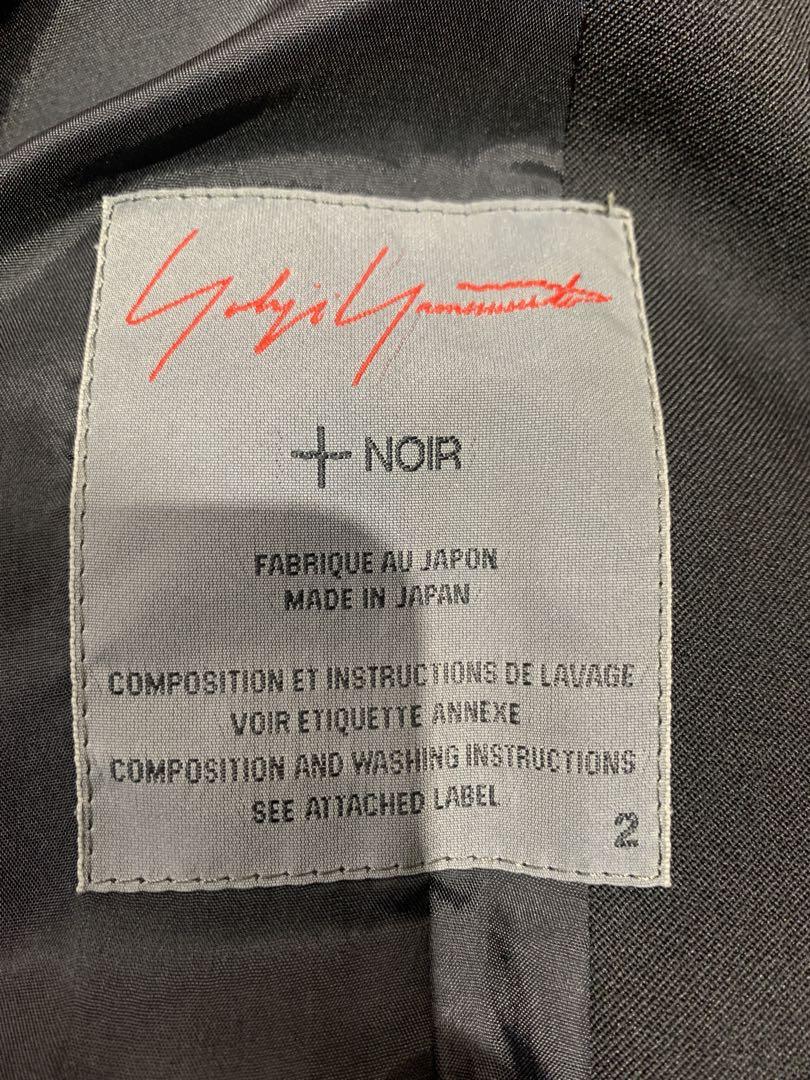 Yohji Yamamoto +NOIR プリーツトレンチコート