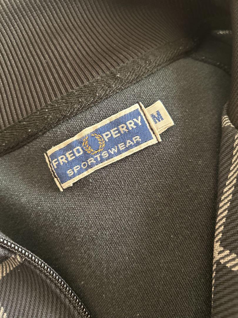 FRED PERRY ポルトガル製 チェック柄 ジャージ