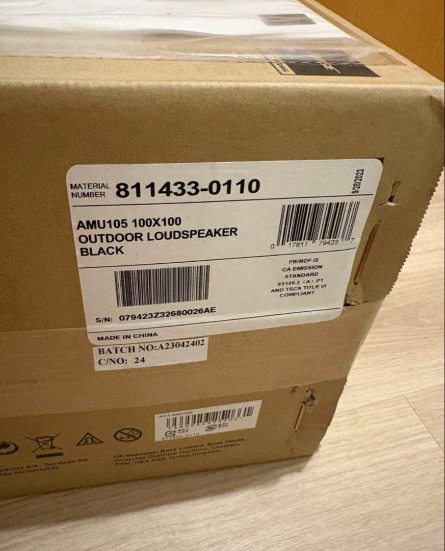 新品未使用未開封Bose Professional AMU105 スピーカー 新品未使用未開封Bose Professional AMU105 スピーカー