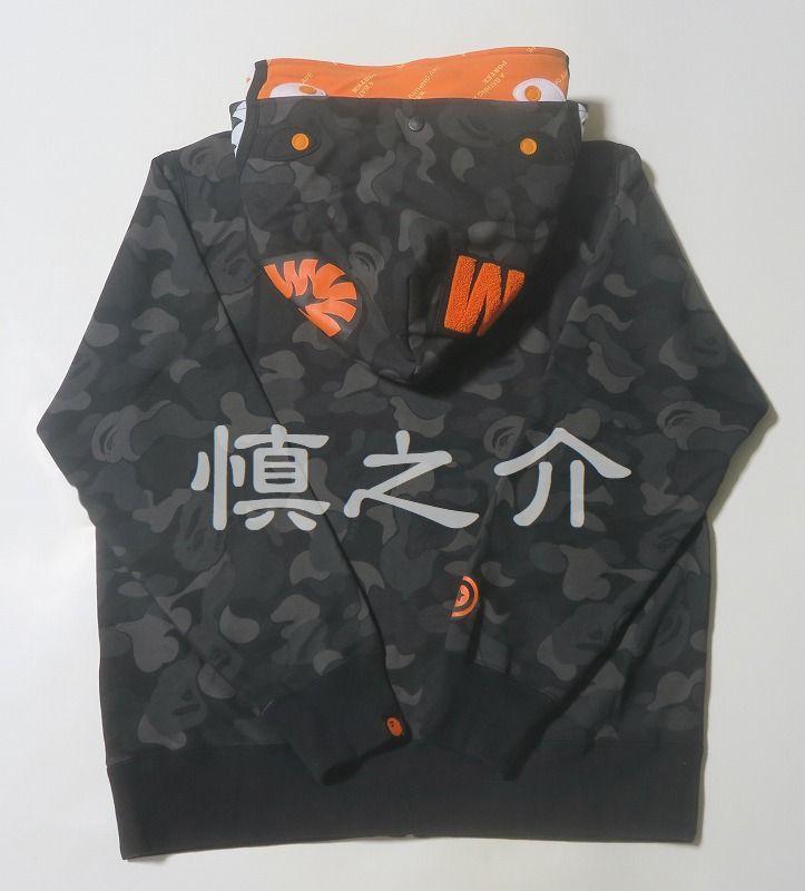 2XLサイズ BAPE PORTER STAND SHARK HOODIE