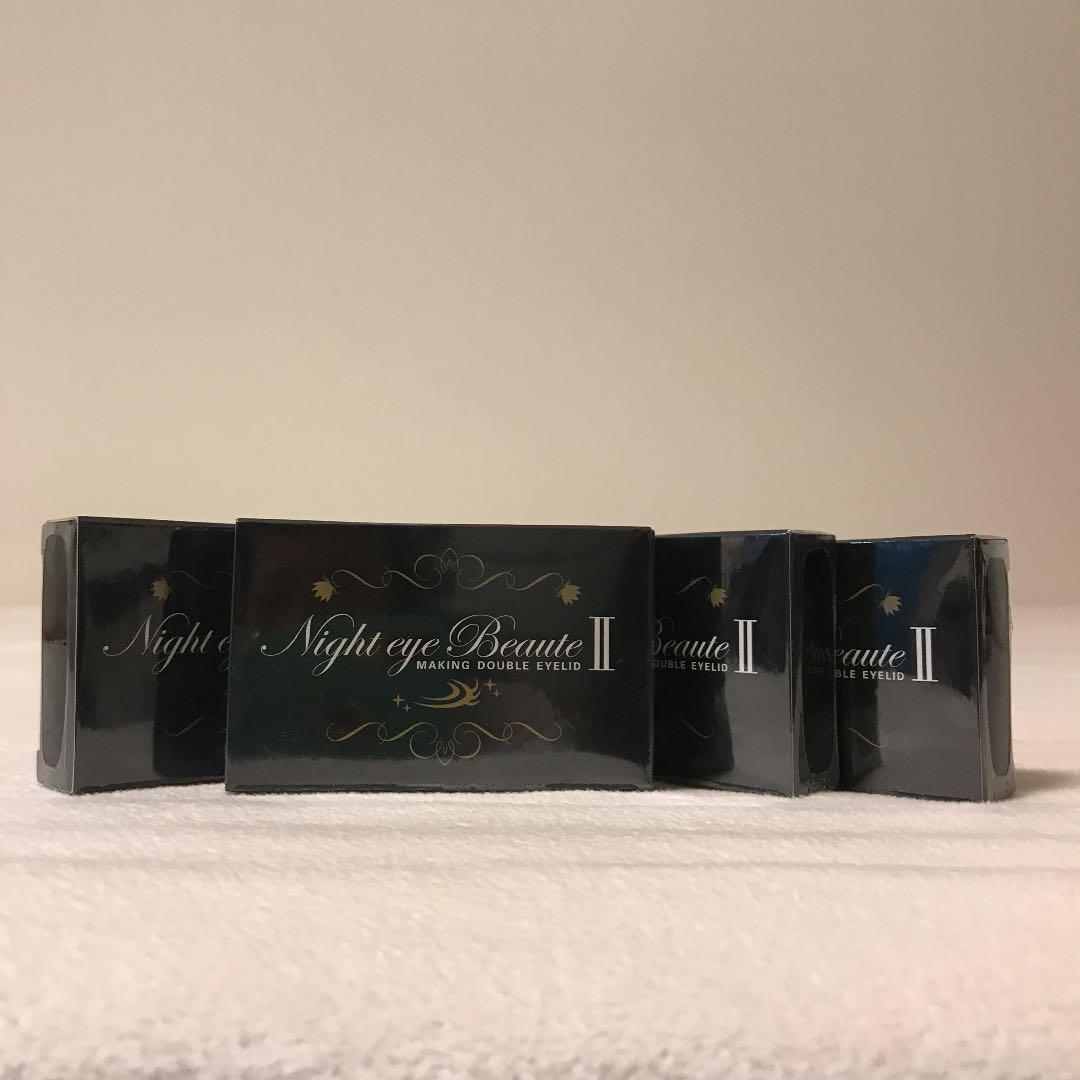 ナイトアイボーテII StreeTrend 二重メイク 3ml × 4