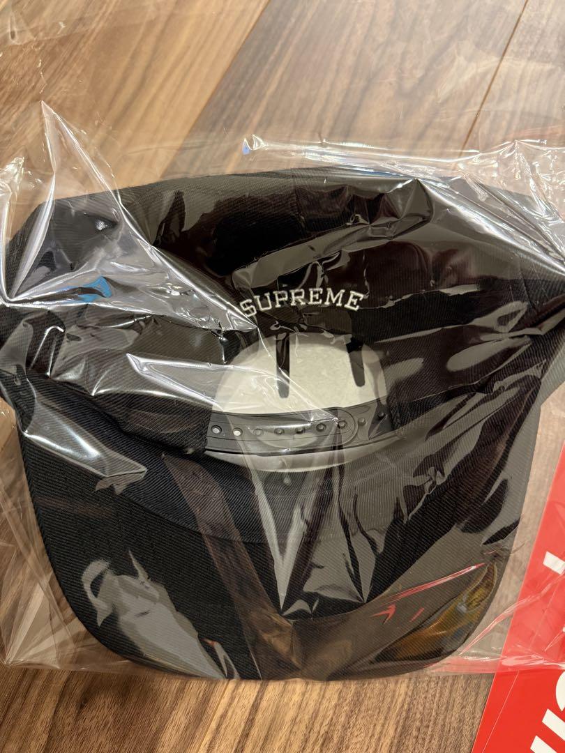 25ss Supreme Aphex Twin 6-Panel Black