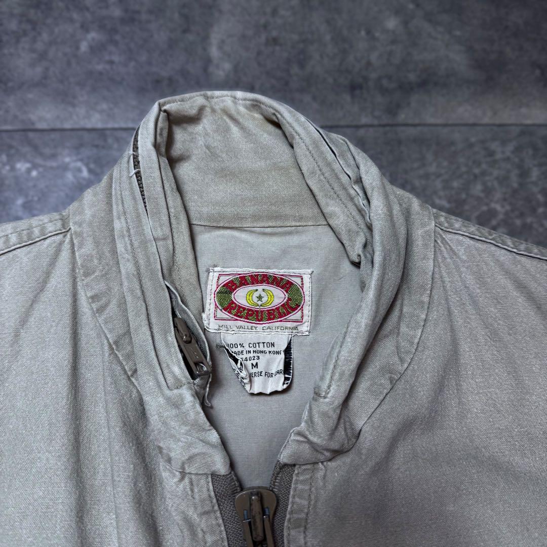 80’s 90’s BANANAREPUBLIC サファリベスト M バナリパ