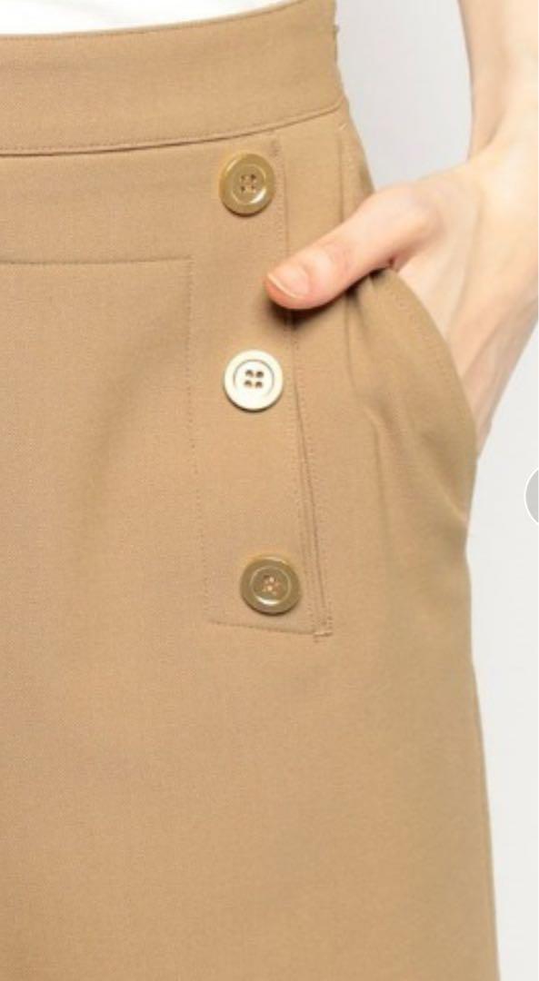 美品✨23AW アルアバイル ギャバマリンショートパンツ　パンツ ブラック