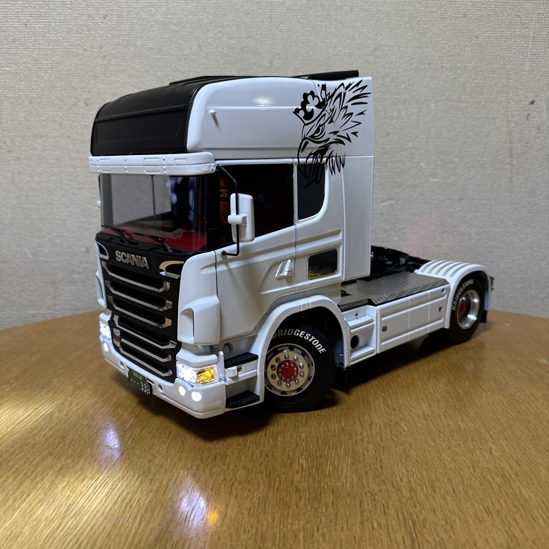 タミヤ　1/14 RC　スカニア　R470フルオペ