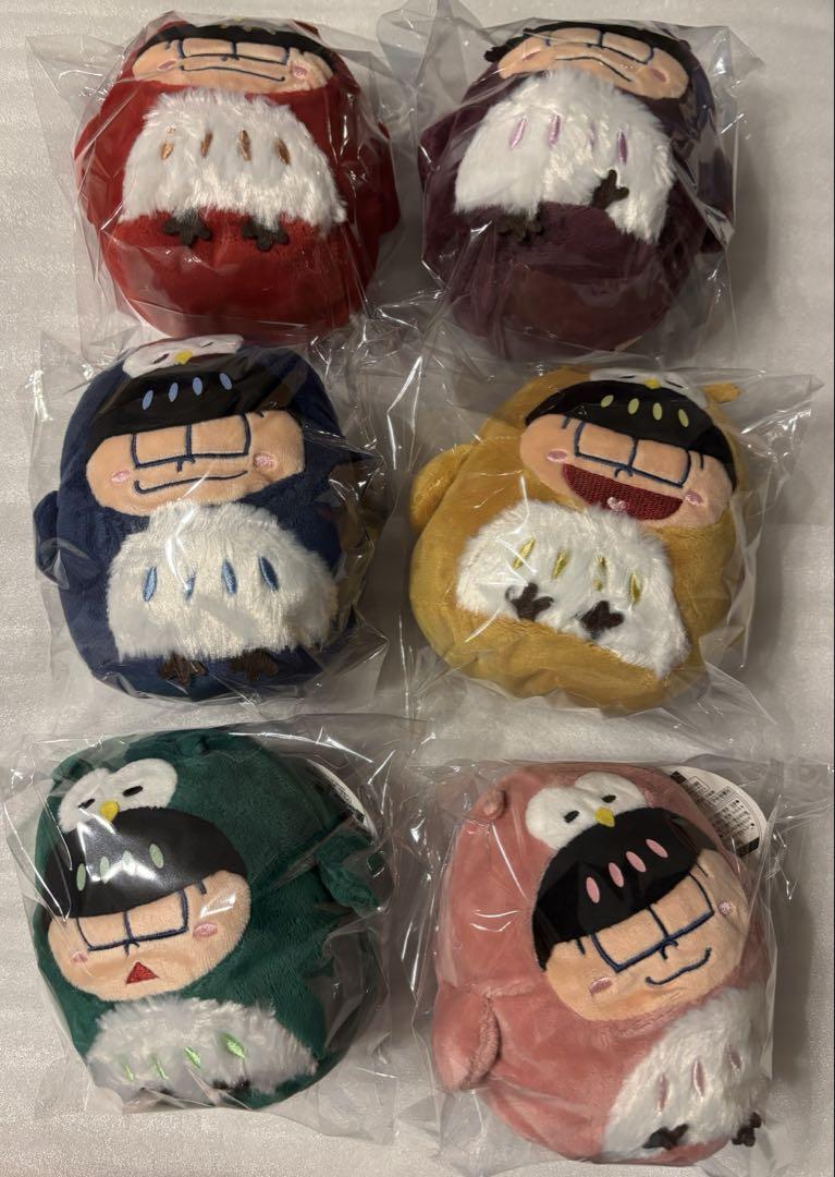 おそ松さん プライズ ふくろう松 ぬいぐるみ　セット