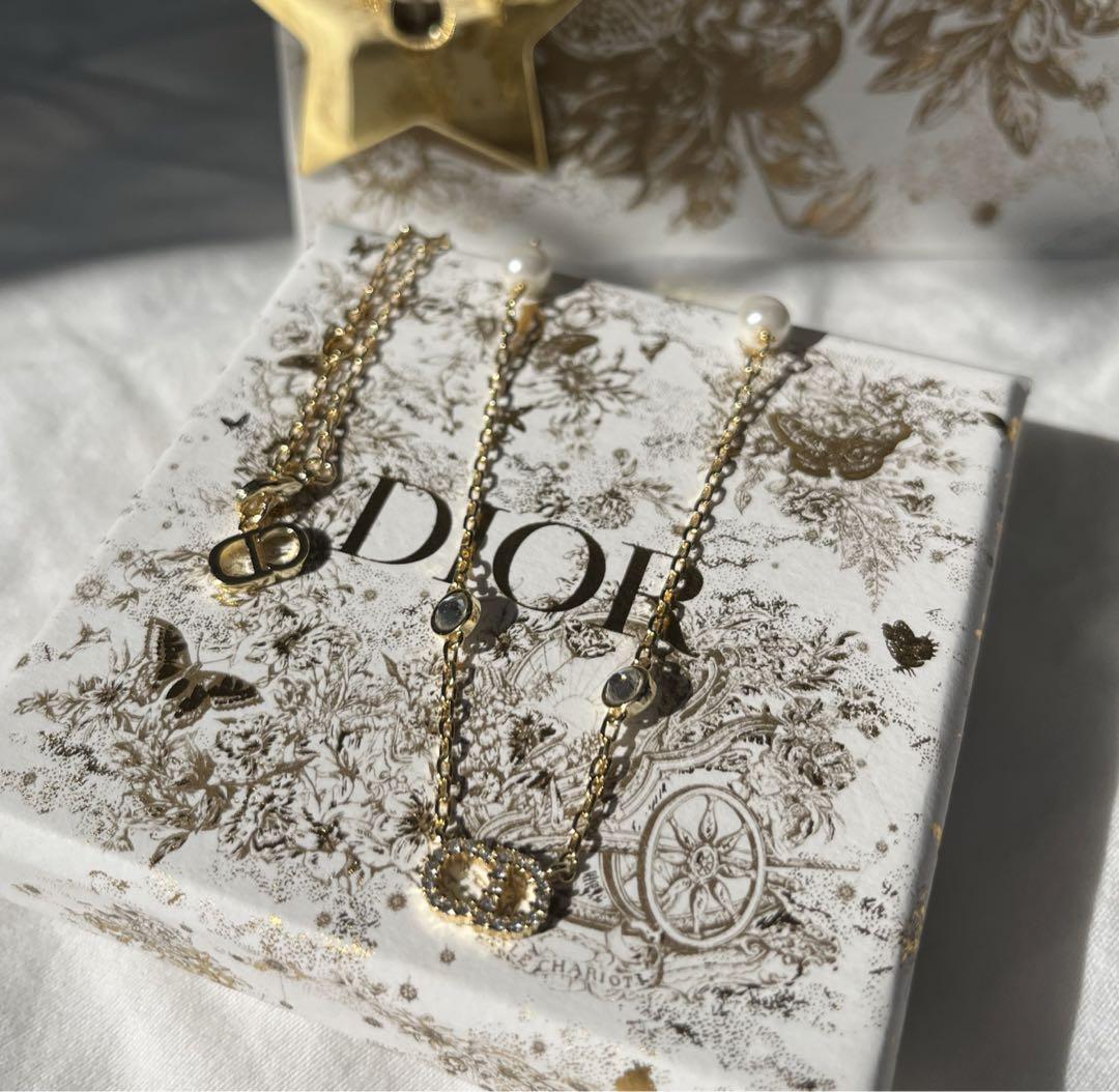 SALE！！DIOR Clair D Lune ネックレス　正規品 正規品】DIOR CLAIR D LUNE ネックレス