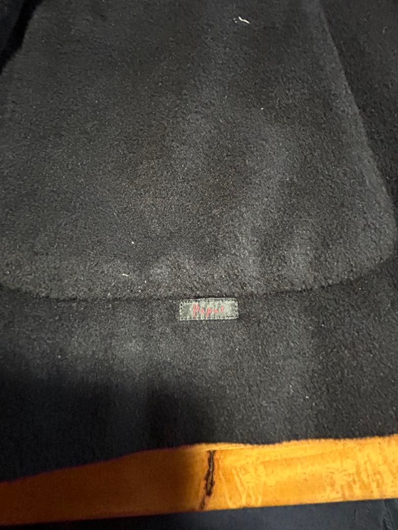 メンズ PAPAS コート 紺色 Mサイズ メンズ PAPAS コート 紺色 Mサイズ