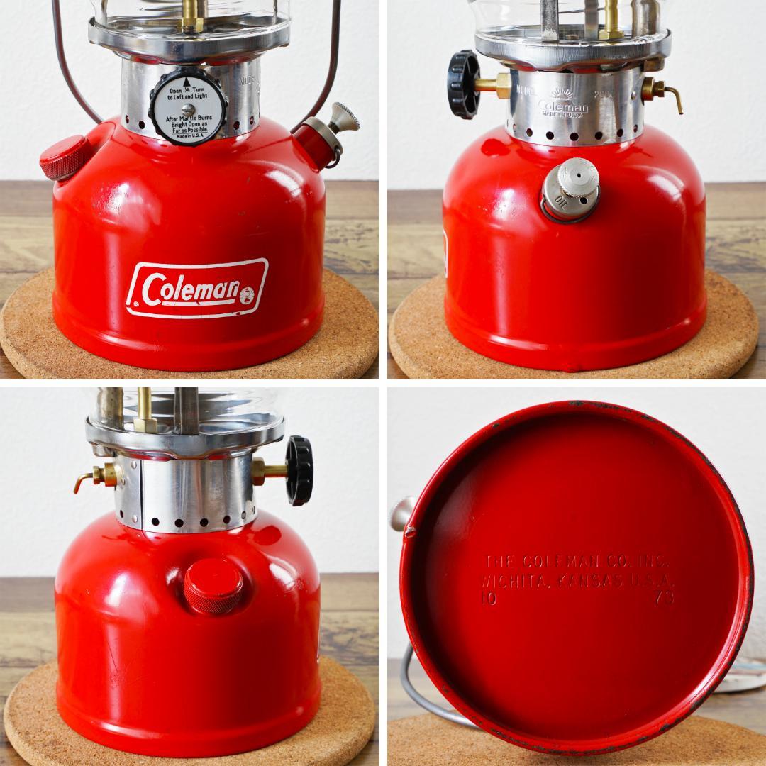 【ほぼ新品】美品 コールマン 200A195 ビンテージガソリンランタン
