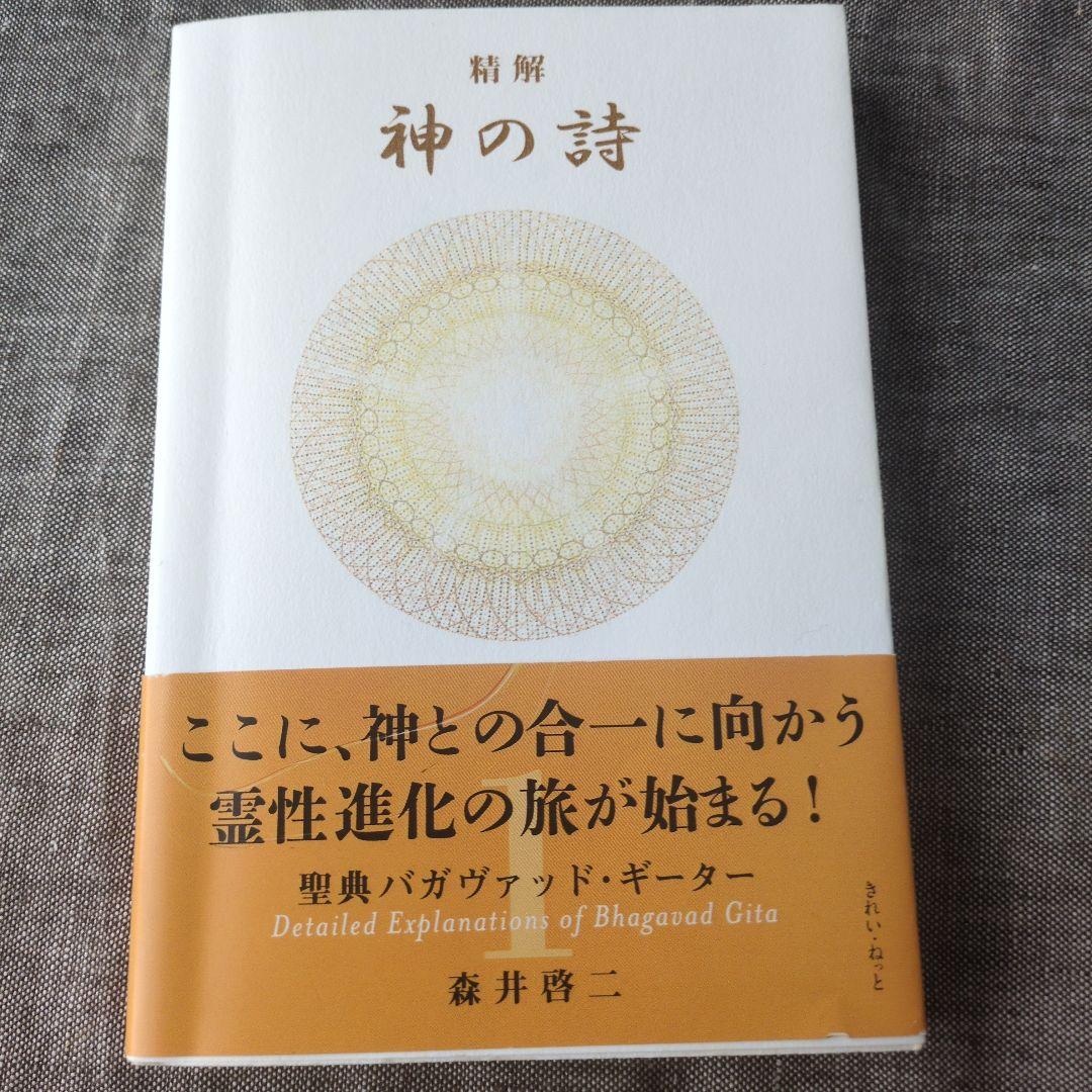 精解 神の詩 聖典バガヴァッド・ギーター 1 森井啓二 - メルカリ