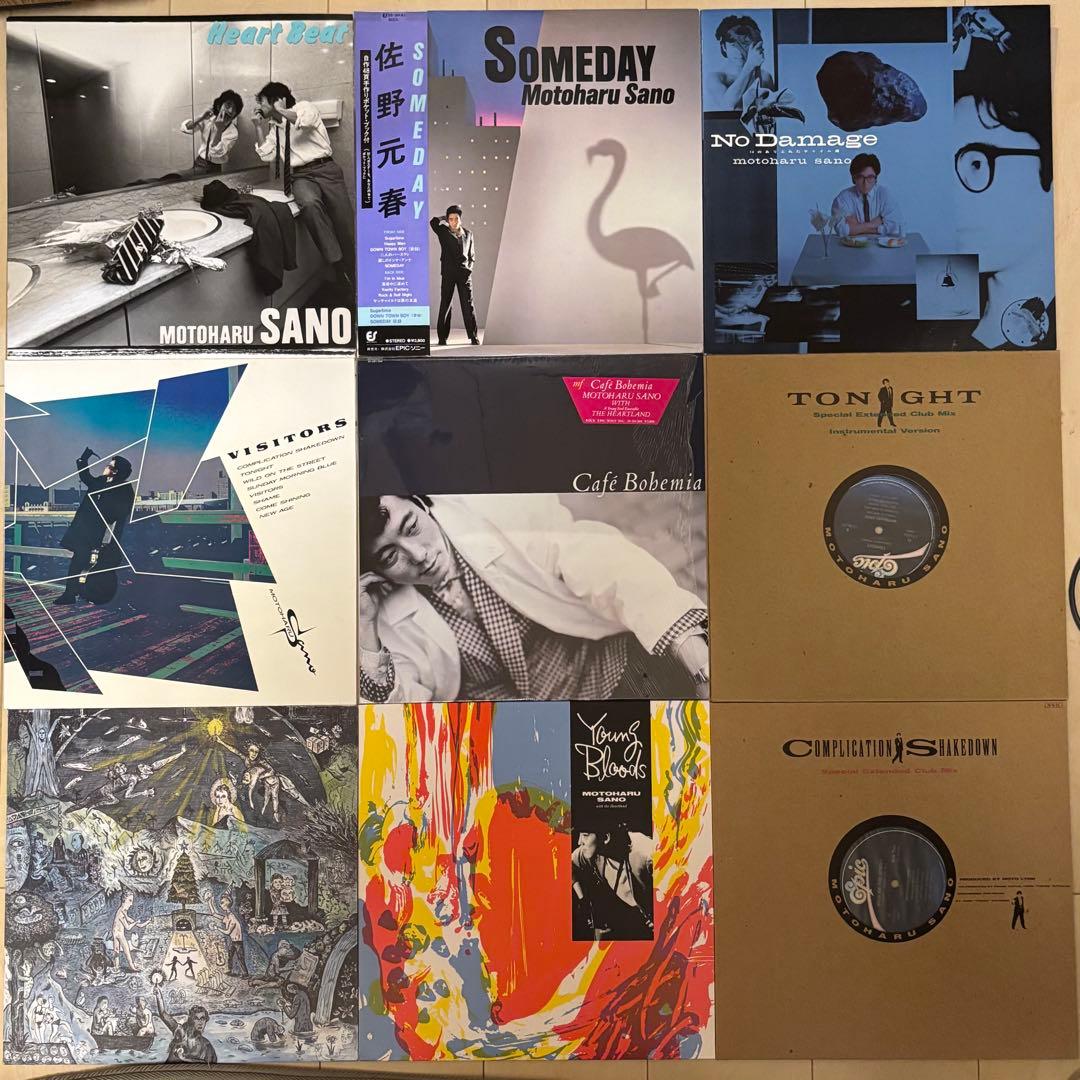 佐野元春 レコード Aやや傷や汚れあり