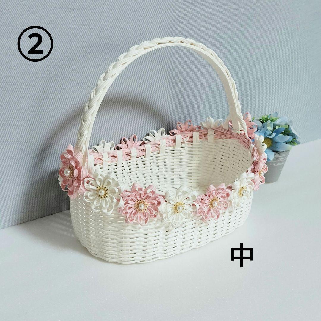 かご バスケット 2点セット エコクラフト 小物入れ