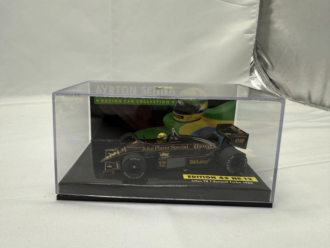 Ayrton Senna Lotus 98T ミニカー 1/43 ミニチャンプス