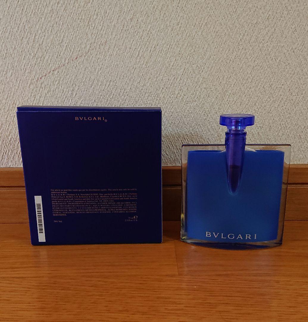 BVLGARI BLV 香水 青色 箱付き