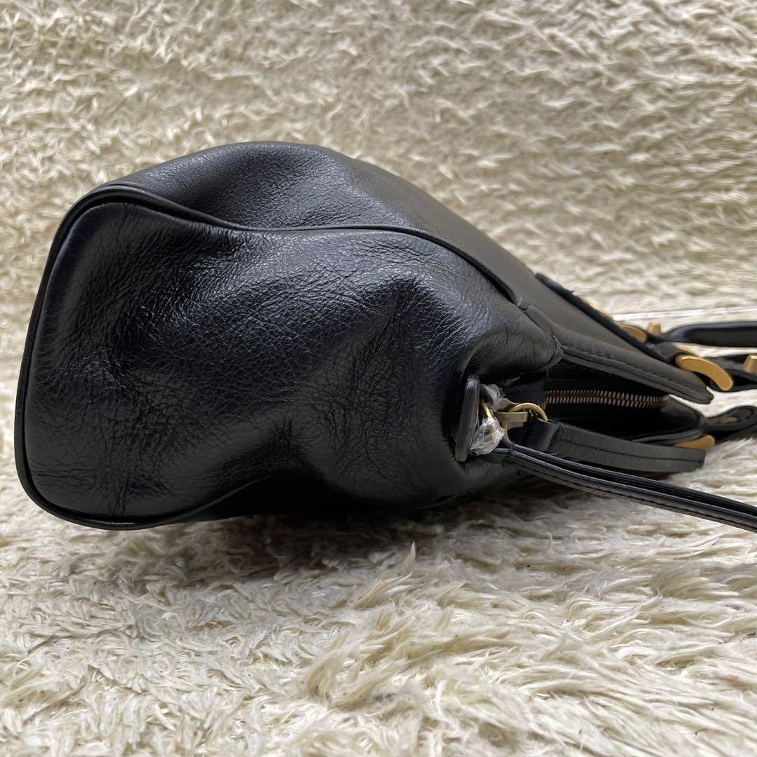 ◆美品◆ GUCCI リベル ハンドバッグ マーモント タイガー レザー