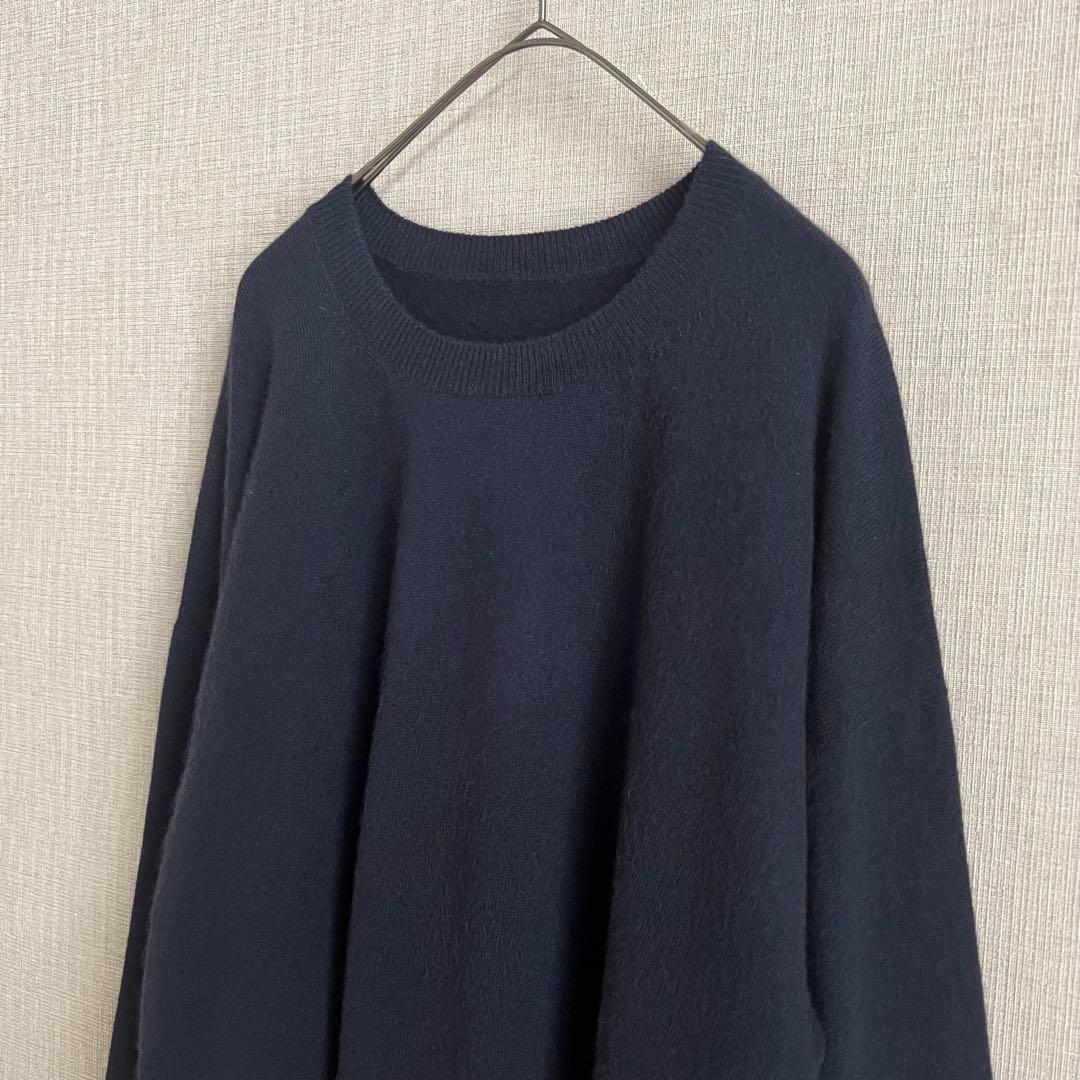 cash&barba モンゴリアンカシミヤセットアップ ネイビー 2