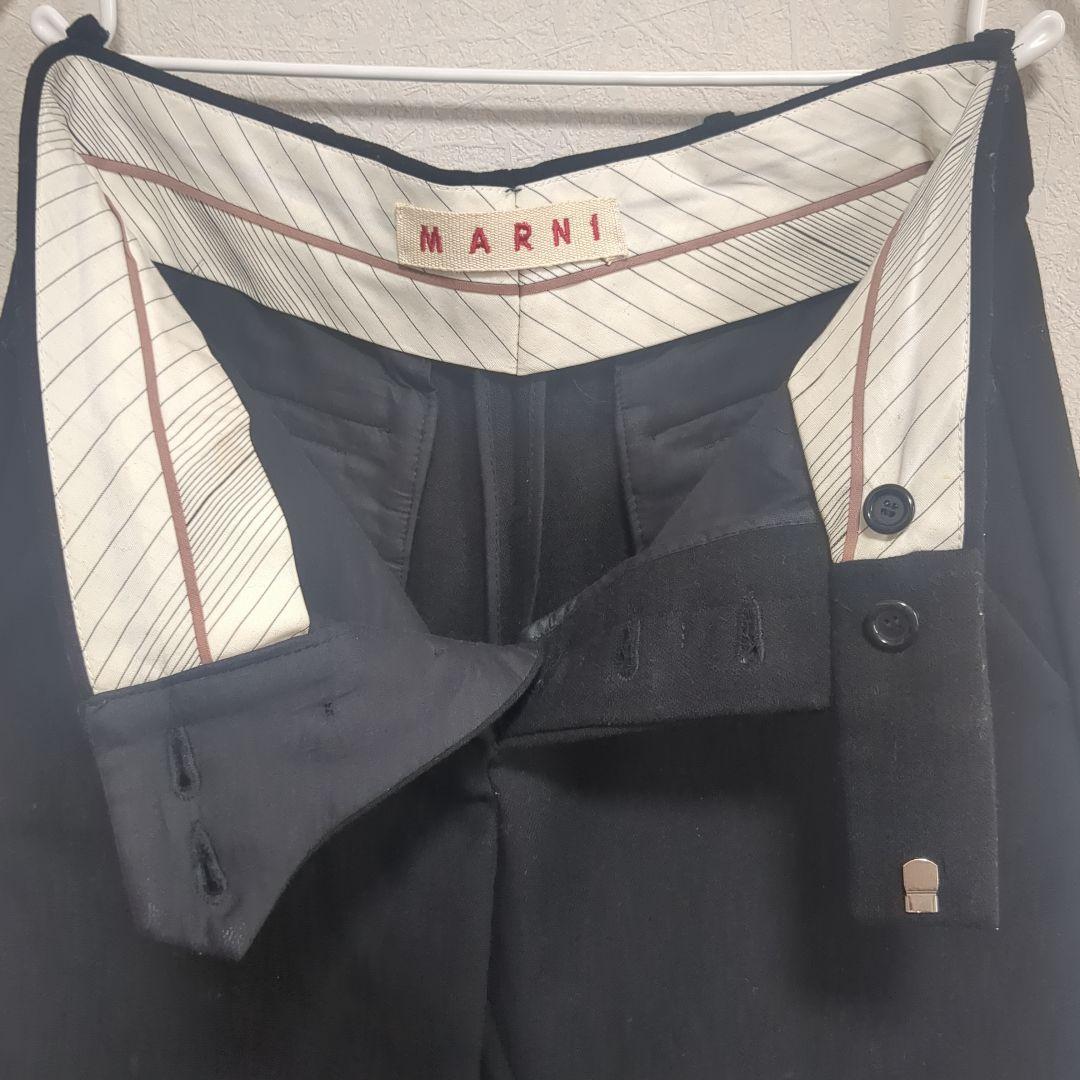 MARNI マルニ ショートパンツ ハーフパンツ ショーツ 黒 ブラック