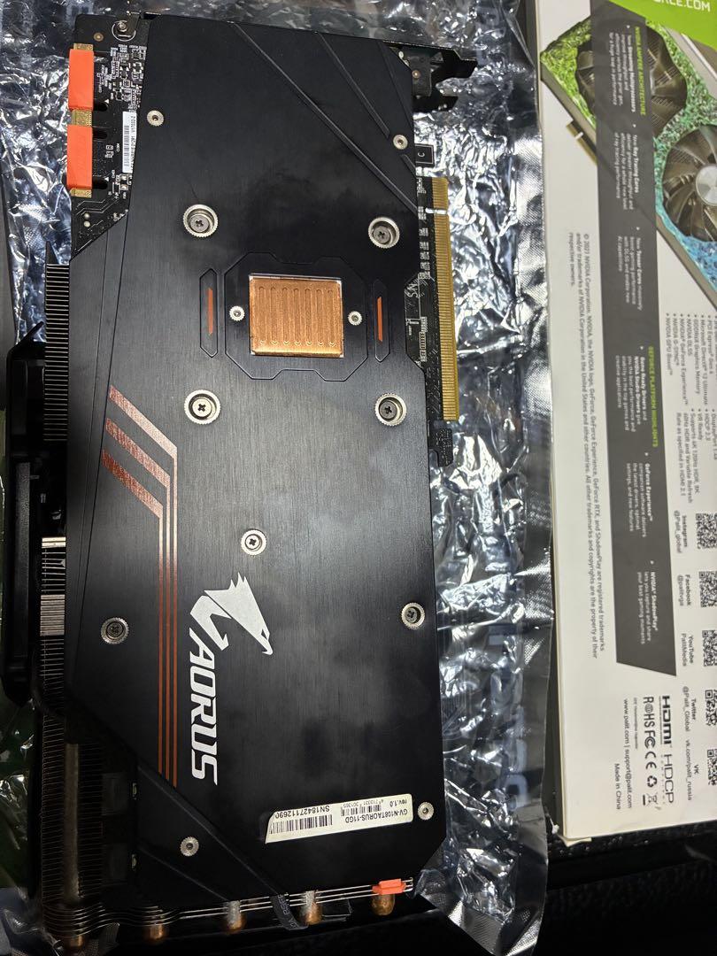 グラフィックボード・グラボ・ビデオカード GIGABYTE AORUS GeForce GTX 1080 Ti