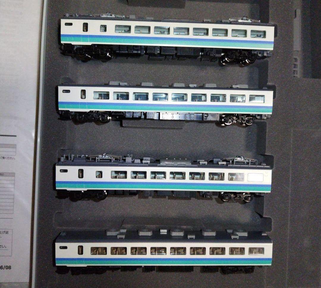 TOMIX JR 485系特急電車（上沼垂色·白鳥）基本セットB/増結セット