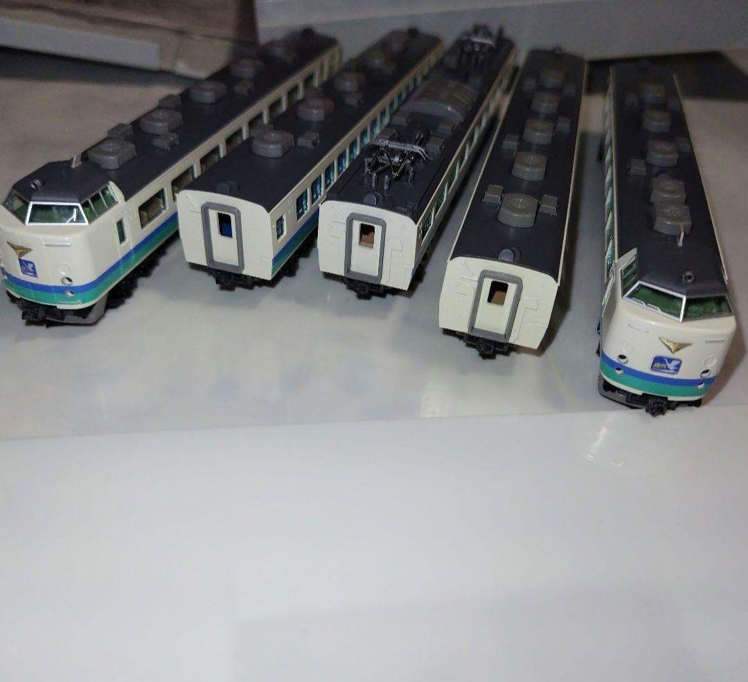 TOMIX JR 485系特急電車（上沼垂色·白鳥）基本セットB/増結セット