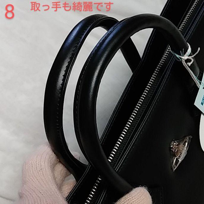 いですマチ↢ ヴィヴィアン 黒 ヴィヴィァンウェストウッド EVjAO-m37151361890 バッグ レザーバッグトートバック ℓウエストウ