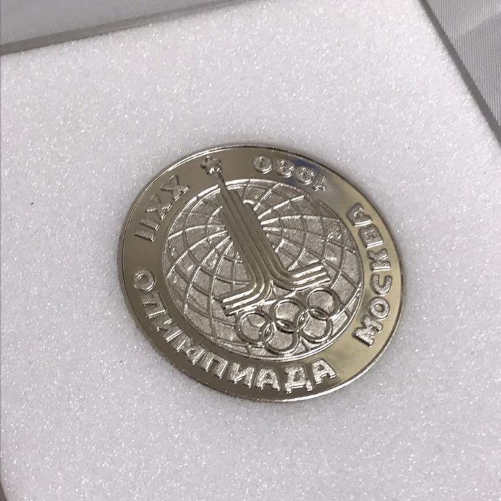 モスクワオリンピック 1980年 公式記念メダル レア 日本