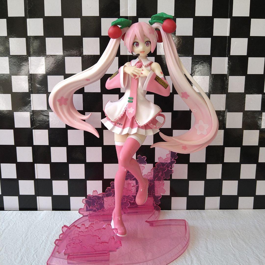 初音ミク　フィギュア　チャビーコレクション　Qposket　桜ミク　④　セット