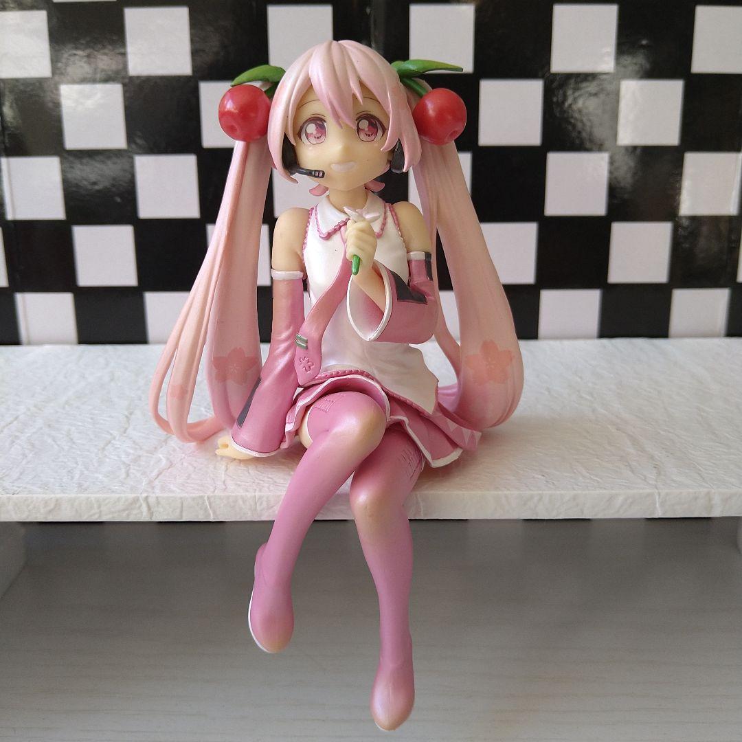 初音ミク　フィギュア　チャビーコレクション　Qposket　桜ミク　④　セット