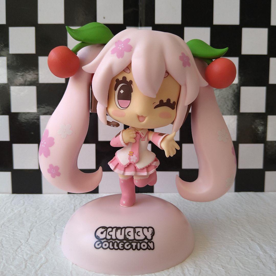 初音ミク　フィギュア　チャビーコレクション　Qposket　桜ミク　④　セット