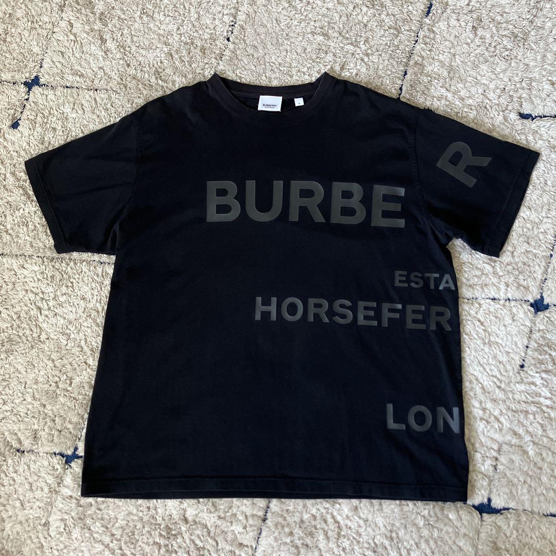 美品 BURBERRY バーバリー ホースフェリー ロゴ Tシャツ ブラックXS 楽天市場】BURBERRY バーバリー Horseferry Road Print T-Shirt