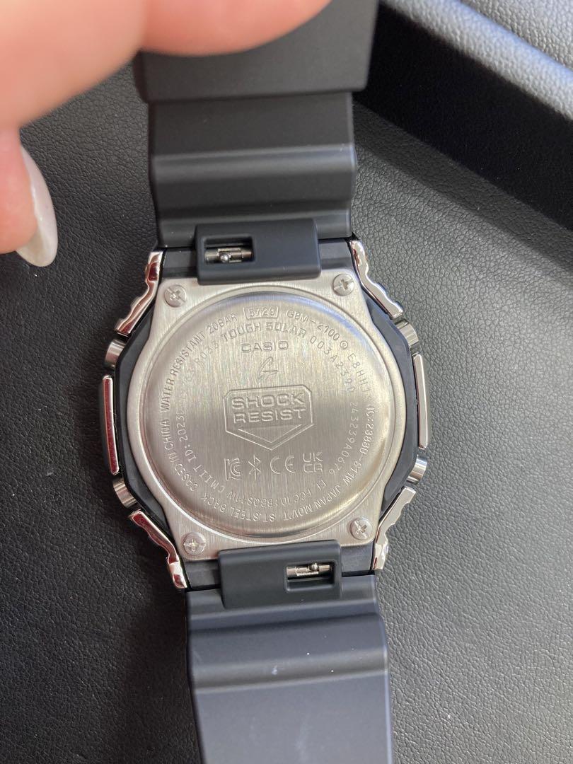 時計 G-SHOCK GBM-2100A-1A2JF Bluetooth