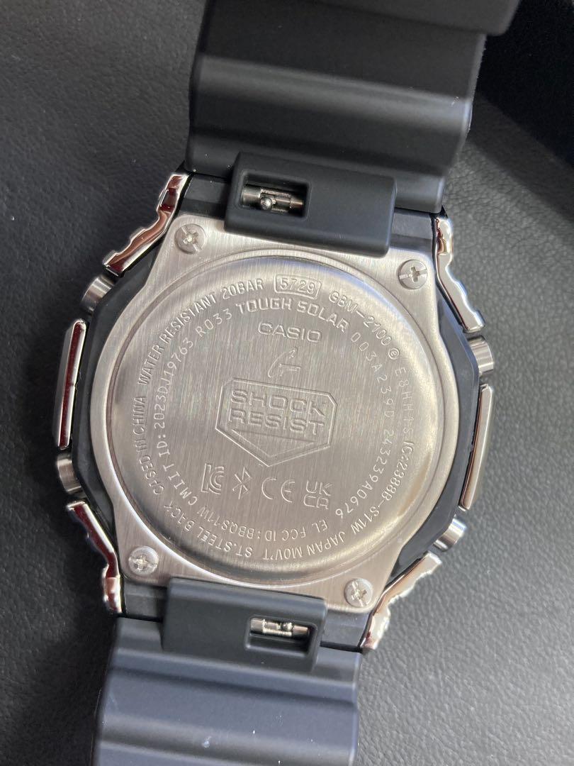 時計 G-SHOCK GBM-2100A-1A2JF Bluetooth