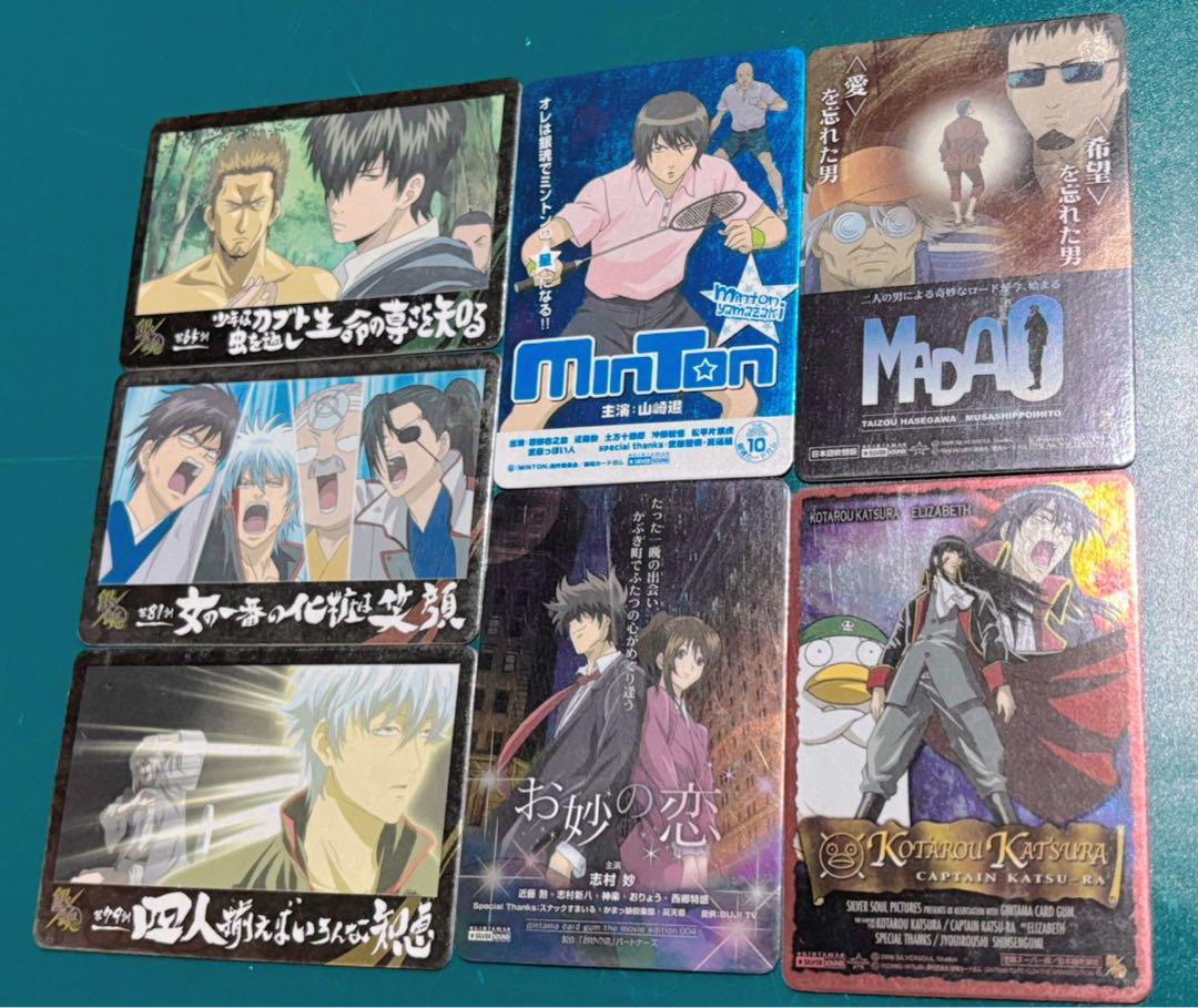 新品未開封 銀魂 ウエハース カード まとめ売り 銀時土方沖田高杉神威桂 銀魂 ウエハース カード 2008 坂田銀時 新撰組 土方 沖田 桂