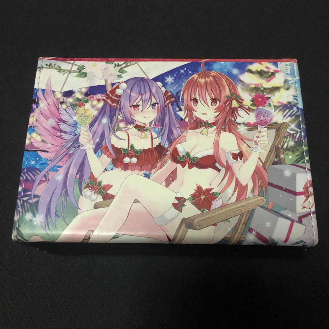 ラスト1点 Z/X 蝶ヶ崎ほのめ 迦陵頻伽 合皮製デッキケース ラスト1点 Z/X ゼクス 蝶ヶ崎ほのめ 迦陵頻伽 合皮製デッキ