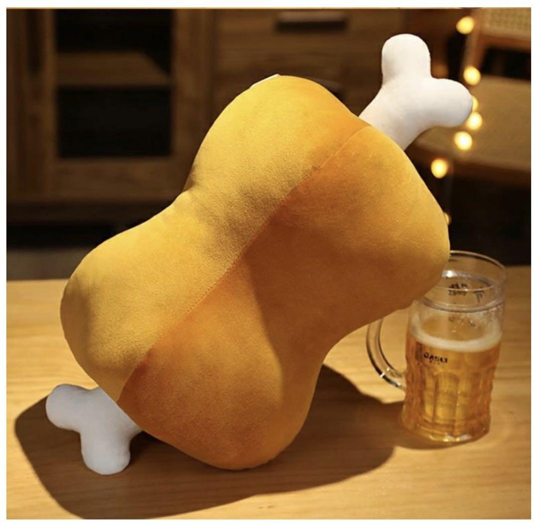 クッション☆枕☆でっかい骨付き肉☆抱き枕☆ぬいぐるみ☆インテリア