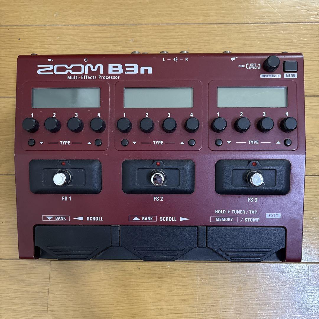 ZOOM B3n ベース用マルチエフェクター