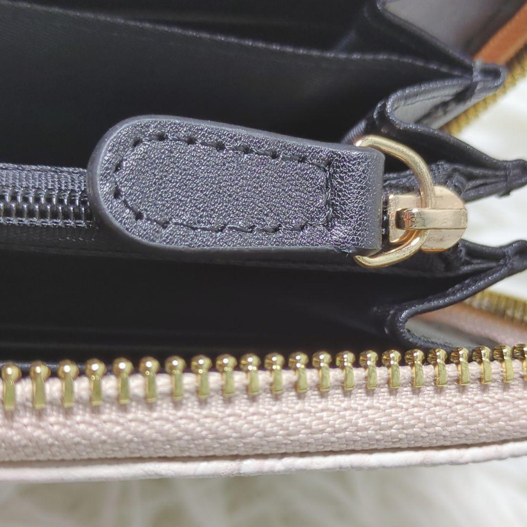 ✨美品✨ ヴィヴィアン クロコ型押し メタルオーブ ラウンドジップ 長財布