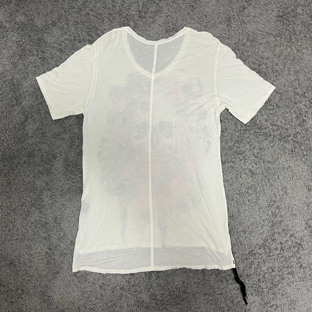 長渕剛さん着用 KMRii Tシャツ フラワースカルサイズ2