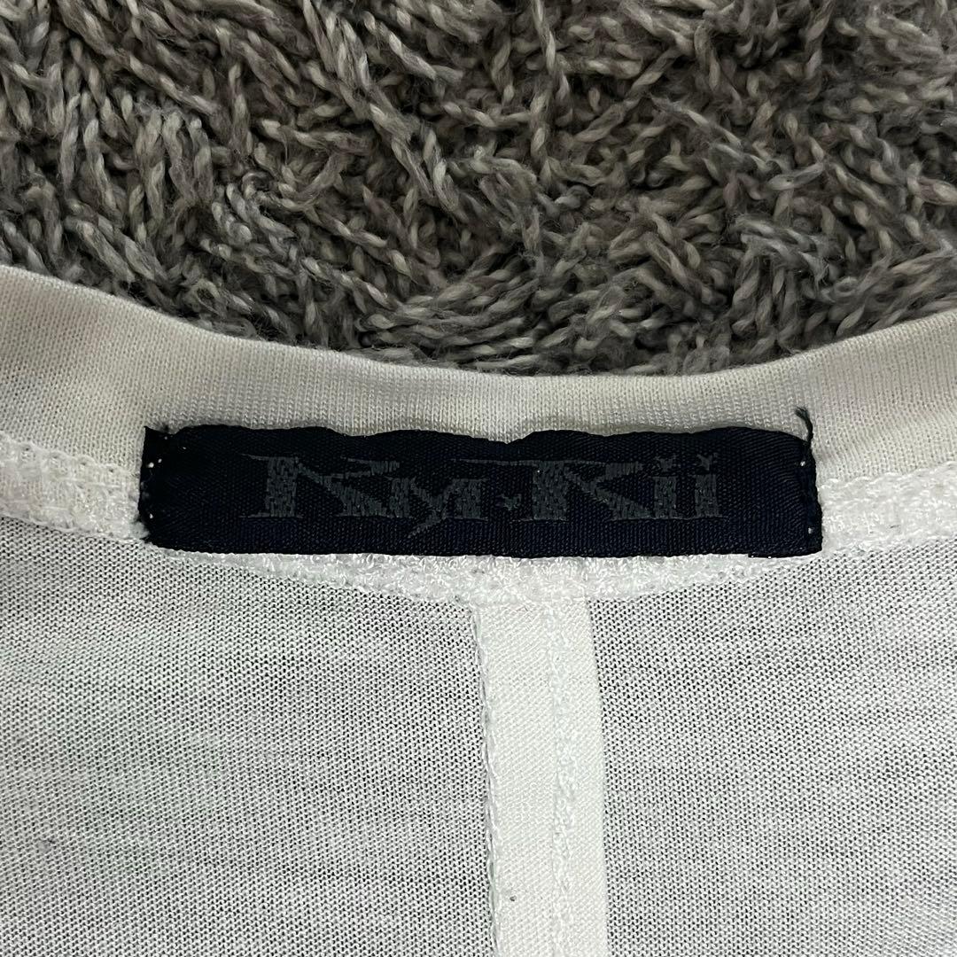 長渕剛さん着用 KMRii Tシャツ フラワースカルサイズ2
