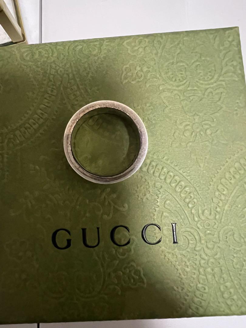 GUCCI アディダス　シルバーリング