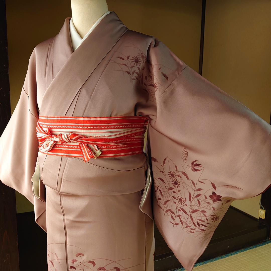 ❣3点半額セール❣#192 正絹 付け下げ 【リユース着物】#楽リマ すぐっ