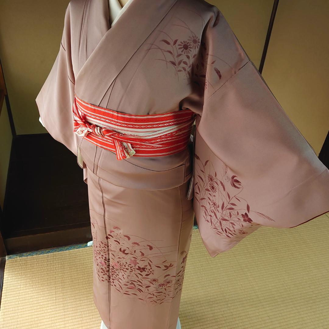 ❣3点半額セール❣#192 正絹 付け下げ 【リユース着物】#楽リマ すぐっ