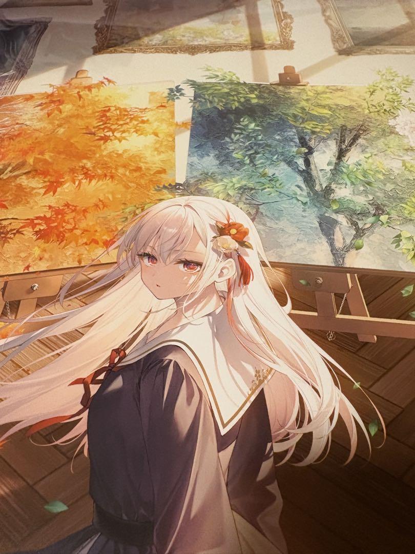 人気の春夏 絵師100人展 13 メルカリ - 四季廻り 遠坂あさぎ 複製原画 絵画