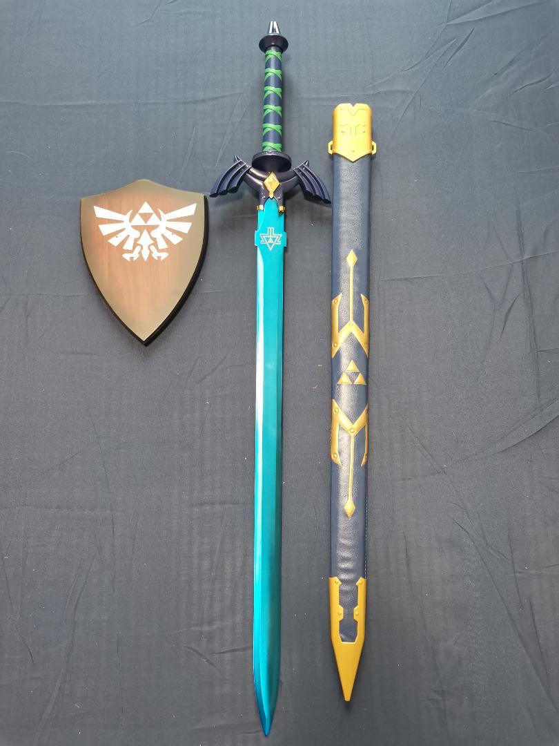 ゼルダの伝説 マスターソード 金属製 模造刀 西洋剣 美術品