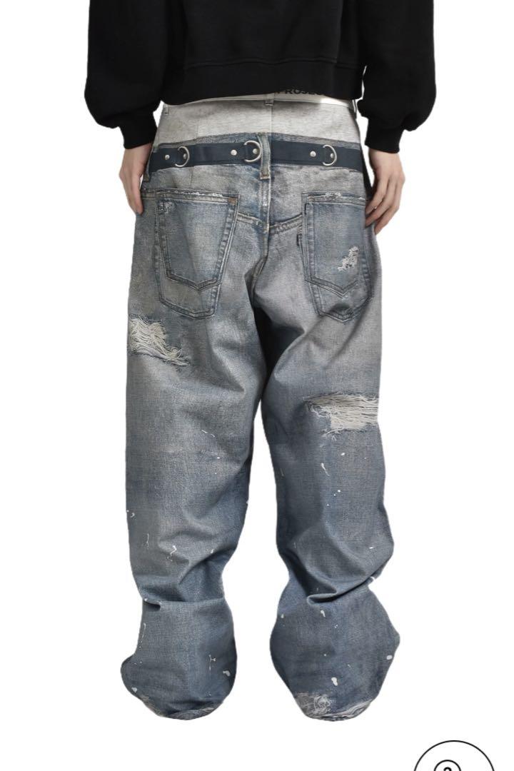PROJECT/ GR TROMPE-L'IL DENIM PANTS＊ PROJECT G/R - TROMPE-L'ŒIL DENIM PANTS | HBX - Globally