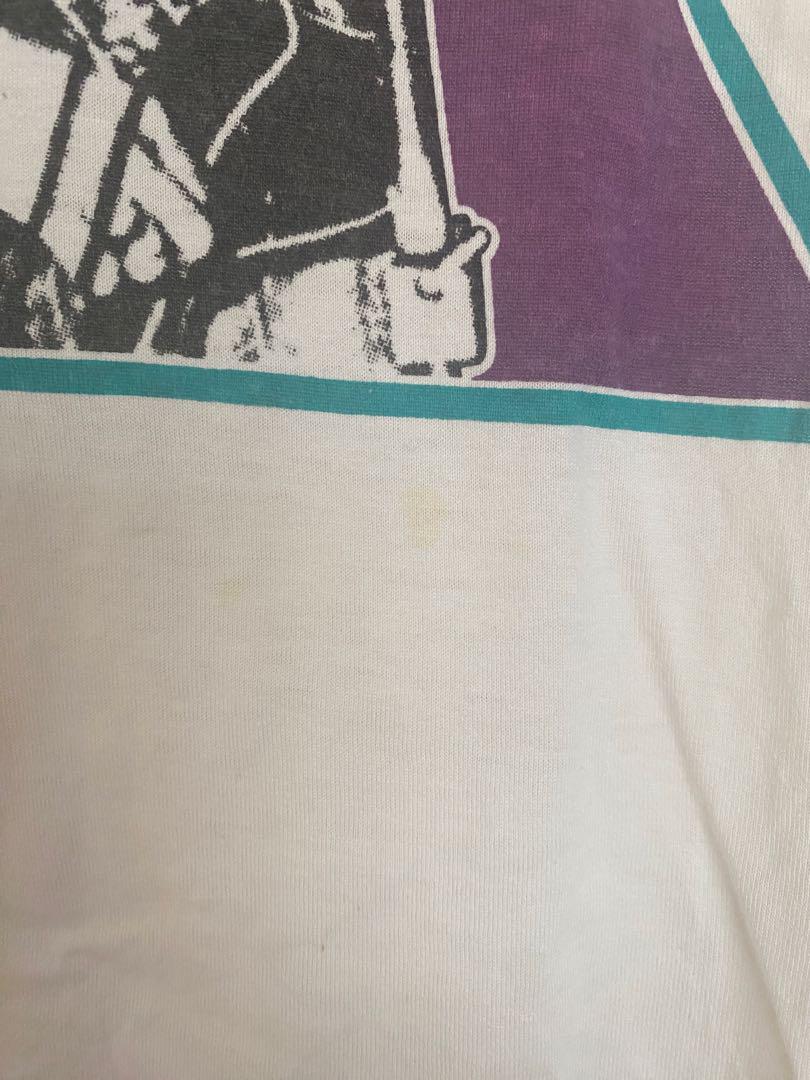 HYSTERIC GLAMOUR リンガー Tシャツ 白 フロッキー ギター ヒステリックグラマー Tシャツ セクシー ギターガール 白